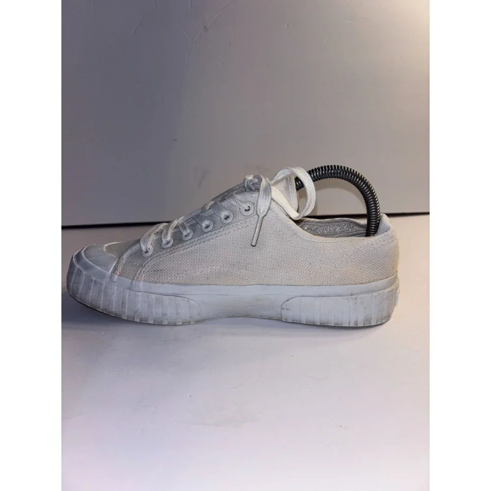 Superga‎ 2630 Cotu Platform Sneakers Womens EU 39 US 6.5  White Canvas Athletic